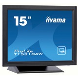 iiyama ProLite T1531SAW-B5 monitor pantalla táctil 38,1 cm (15") 1024 x 768 Pixeles Single-touch Negro negro, 38,1 cm (15"), 340 cd / m², TN, 4:3, 1024 x 768 Pixeles, LED