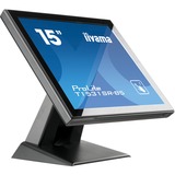 iiyama ProLite T1531SR-B5 monitor pantalla táctil 38,1 cm (15") 1024 x 768 Pixeles Negro, Monitor LED negro, 38,1 cm (15"), 300 cd / m², TN, 4:3, 1024 x 768 Pixeles, LED