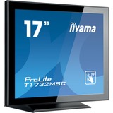 iiyama ProLite T1732MSC-B5X monitor pantalla táctil 43,2 cm (17") 1280 x 1024 Pixeles Multi-touch Negro, Monitor LED negro, 43,2 cm (17"), 225 cd / m², TN, 5:4, 1280 x 1024 Pixeles, LED