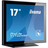 iiyama ProLite T1732MSC-B5X pantalla para PC 43,2 cm (17") 1280 x 1024 Pixeles LED Pantalla táctil Negro, Monitor LED negro, 43,2 cm (17"), 1280 x 1024 Pixeles, LED, 5 ms, Negro
