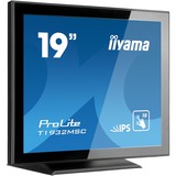 iiyama ProLite T1932MSC-B5AG monitor pantalla táctil 48,3 cm (19") 1280 x 1024 Pixeles Multi-touch Mesa Negro, Monitor LED negro, 48,3 cm (19"), 215 cd / m², IPS, 5:4, 1280 x 1024 Pixeles, LED