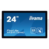 iiyama ProLite TF2415MC-B2 pantalla para PC 60,5 cm (23.8") 1920 x 1080 Pixeles Full HD VA Pantalla táctil Multi-usuario Negro, Monitor LED negro, 60,5 cm (23.8"), 1920 x 1080 Pixeles, Full HD, VA, 16 ms, Negro