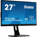 iiyama ProLite XUB2792QSU-B1 LED display 68,6 cm (27") 2560 x 1440 Pixeles Quad HD Negro, Monitor LED negro, 68,6 cm (27"), 2560 x 1440 Pixeles, Quad HD, LED, 5 ms, Negro
