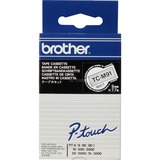 Brother 9mm Cinta laminada, Cinta de escritura 1 pieza(s), TC, Negro sobre transparente, Brother PT2000, PT3000, PT500, PT5000, PT8E, 9 mm, 7,7 m