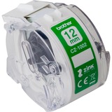 Brother CZ-1002 cinta para impresora de etiquetas Blanco sobre verde Blanco sobre verde, CZ, Multicolor, Inyección de tinta, Brother, VC-500W
