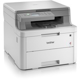 Brother DCP-L3510CDW multifuncional LED A4 2400 x 600 DPI 18 ppm Wifi, Impresora multifuncional gris/Antracita, LED, Impresión a color, 2400 x 600 DPI, Copia a color, A4, Gris
