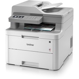 Brother DCP-L3550CDW impresora multifunción LED A4 2400 x 600 DPI 18 ppm Wifi, Impresora multifuncional gris/Antracita, LED, Impresión a color, 2400 x 600 DPI, Copia a color, A4, Gris