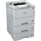 Brother HL-L6400DWTT, Impresora láser gris claro/Gris, Laser, 1200 x 1200 DPI, A4, 50 ppm, Impresión dúplex, Blanco