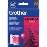 Brother LC1000M cartucho de tinta 1 pieza(s) Original Magenta Tinta a base de pigmentos, 1 pieza(s), Minorista