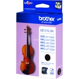 Brother LC-127XLBK cartucho de tinta Original Extra (Súper) alto rendimiento Negro Extra (Súper) alto rendimiento, Tinta a base de pigmentos, 1200 páginas