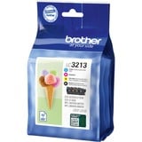 Brother LC-3213VALDR cartucho de tinta Original Alto rendimiento (XL) Negro, Cian, Magenta, Amarillo Alto rendimiento (XL), 400 páginas, 400 páginas, Multipack