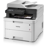 Brother MFC-L3710CW impresora multifunción LED A4 2400 x 600 DPI 19 ppm Wifi, Impresora multifuncional gris/Antracita, LED, Impresión a color, 2400 x 600 DPI, A4, Impresión directa, Gris, Blanco