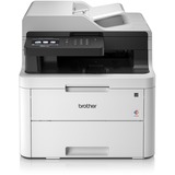Brother MFC-L3730CDN impresora multifunción LED A4 2400 x 600 DPI 18 ppm, Impresora multifuncional gris/Antracita, LED, Impresión a color, 2400 x 600 DPI, Copia a color, A4, Negro, Blanco