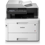 Brother MFC-L3770CDW impresora multifunción LED A4 2400 x 600 DPI 24 ppm Wifi, Impresora multifuncional gris/Antracita, LED, Impresión a color, 2400 x 600 DPI, A4, Impresión directa, Negro, Blanco