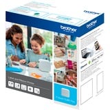 Brother PT-P710BTH impresora de etiquetas Transferencia térmica 180 x 360 DPI 20 mm/s Inalámbrico y alámbrico TZe Bluetooth blanco, TZe, Transferencia térmica, 180 x 360 DPI, 20 mm/s, Inalámbrico y alámbrico, Negro