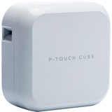 Brother PT-P710BT impresora de etiquetas Transferencia térmica 180 x 360 DPI Inalámbrico y alámbrico blanco, Transferencia térmica, 180 x 360 DPI, 20 mm/s, Inalámbrico y alámbrico, Batería integrada, Ión de litio