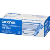 Brother TN2000 cartucho de tóner 1 pieza(s) Original Negro 2500 páginas, Negro, 1 pieza(s), Minorista