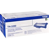 Brother TN-3390 cartucho de tóner 1 pieza(s) Original Negro 12000 páginas, Negro, 1 pieza(s)