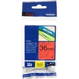 Brother TZE-461 cinta para impresora de etiquetas Negro sobre rojo, Cinta de escritura Negro sobre rojo, TZe, Transferencia térmica, China, 5 año(s), Brother