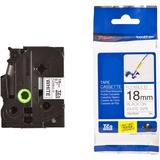 Brother TZE-FX241 cinta para impresora de etiquetas Negro sobre blanco TZ, Cinta de escritura Negro sobre blanco, TZ, Blanco, Transferencia térmica, Papel, Filipinas