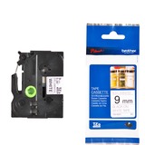 Brother TZe-N221 cinta para impresora de etiquetas TZ, Cinta de escritura TZ, Negro, 8 m, 1 pieza(s), Caja, 9 mm