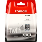 Canon 1509B012 cartucho de tinta 2 pieza(s) Original Negro Tinta a base de pigmentos, 2 pieza(s), Multipack
