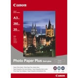 Canon 1686B026 papel fotográfico A3 Semi-brillo Semi-brillo, 260 g/m², Inyección de tinta, A3, 29.7x42 cm, 20 hojas, Minorista