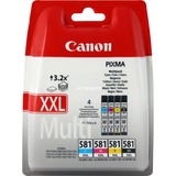 Canon 1998C005 cartucho de tinta Original Negro, Cian, Magenta, Amarillo 11,7 ml, 11,7 ml, Multipack