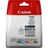 Canon 2078C005 cartucho de tinta Original Negro, Cian, Magenta, Amarillo 11,2 ml, 5,6 ml, Multipack