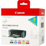 Canon 6402B009 cartucho de tinta 5 pieza(s) Original Rendimiento estándar Cian, Magenta, Negro mate, Rojo, Amarillo Rendimiento estándar, 5 pieza(s), Multipack