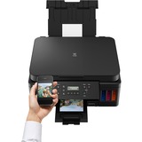 Canon PIXMA G6050 MegaTank Inyección de tinta A4 4800 x 1200 DPI Wifi, Impresora multifuncional negro, Inyección de tinta, Impresión a color, 4800 x 1200 DPI, A4, Impresión directa, Negro