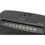 Digitus Trituradora S5, Destructora de documentos negro, Corte en tiras, 21,8 cm, 7 mm, 7 L, 74 dB, 2500 mm/min