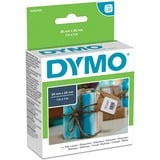 Dymo LW - Etiquetas multiuso - 25 x 25 mm - S0929120 Blanco, Etiqueta para impresora autoadhesiva, Papel, Desmontable, Plaza, LabelWriter