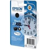 Epson Alarm clock Singlepack Black 27XXL DURABrite Ultra Ink, Tinta Extra (Súper) alto rendimiento, Tinta a base de pigmentos, 34,1 ml, 2200 páginas, 1 pieza(s)