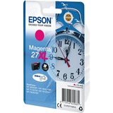 Epson Alarm clock Singlepack Magenta 27XL DURABrite Ultra Ink, Tinta Alto rendimiento (XL), Tinta a base de pigmentos, 10,4 ml, 1100 páginas, 1 pieza(s)