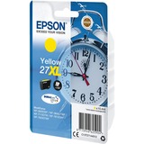 Epson Alarm clock Singlepack Yellow 27XL DURABrite Ultra Ink, Tinta Alto rendimiento (XL), Tinta a base de pigmentos, 10,4 ml, 1100 páginas, 1 pieza(s)