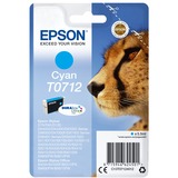 Epson Cartucho T0712 cian, Tinta Rendimiento estándar, 5,5 ml, 1 pieza(s)