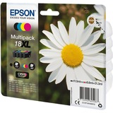 Epson Daisy Multipack 18XL 4 colores, Tinta Alto rendimiento (XL), 11,5 ml, 6,6 ml, 470 páginas, 1 pieza(s), Multipack