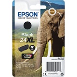 Epson Elephant Cartucho 24XL negro, Tinta Alto rendimiento (XL), Tinta a base de pigmentos, 10 ml, 500 páginas, 1 pieza(s)