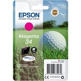 Epson Golf ball Tinta magenta 34 DURABrite Ultra Pelota de golf Rendimiento estándar, Magenta, Tinta a base de pigmentos, 4,2 ml, 1 pieza(s), 300 páginas