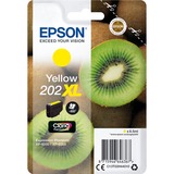 Epson Kiwi Singlepack Yellow 202XL Claria Premium Ink, Tinta Alto rendimiento (XL), Tinta a base de pigmentos, 8,5 ml, 650 páginas, 1 pieza(s)