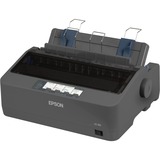 Epson LQ-350 Impresoras de matriz de punto, Impresora de agujas gris, 347 carácteres por segundo, 360 x 180 DPI, 260 carácteres por segundo, 86 carácteres por segundo, 10 carácteres por pulgada, 4 copias