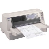 Epson LQ-680 Pro Impresoras de matriz de punto, Impresora de agujas gris, 465 carácteres por segundo, 360 x 180 DPI, 372 carácteres por segundo, 103 carácteres por segundo, 10,12 carácteres por pulgada, 6 copias