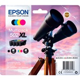 Epson Multipack 4-colours 502XL Ink, Tinta Alto rendimiento (XL), Tinta a base de pigmentos, Tinta a base de colorante, 9,2 ml, 6,4 ml, 1 pieza(s)