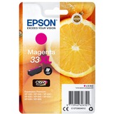 Epson Oranges Singlepack Magenta 33XL Claria Premium Ink, Tinta Alto rendimiento (XL), Tinta a base de pigmentos, 8,9 ml, 650 páginas, 1 pieza(s)