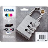 Epson Padlock Multipack 4-colours 35 DURABrite Ultra Ink, Tinta Rendimiento estándar, Tinta a base de pigmentos, 16,1 ml, 9,1 ml, 1 pieza(s), Multipack