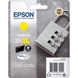 Epson Padlock Tinta amarilla 35XL DURABrite Ultra Candado Alto rendimiento (XL), Amarillo, Tinta a base de pigmentos, 20,3 ml, 1 pieza(s), 1900 páginas