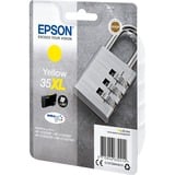 Epson Padlock Tinta amarilla 35XL DURABrite Ultra Candado Alto rendimiento (XL), Amarillo, Tinta a base de pigmentos, 20,3 ml, 1 pieza(s), 1900 páginas