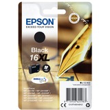 Epson Pen and crossword Cartucho 16XL negro, Tinta Alto rendimiento (XL), Tinta a base de pigmentos, 12,9 ml, 500 páginas, 1 pieza(s)