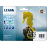 Epson Seahorse Multipack T0487 6 colores, Tinta 1 pieza(s), Multipack, Minorista